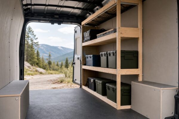 Bus inrichting Ford Transit
