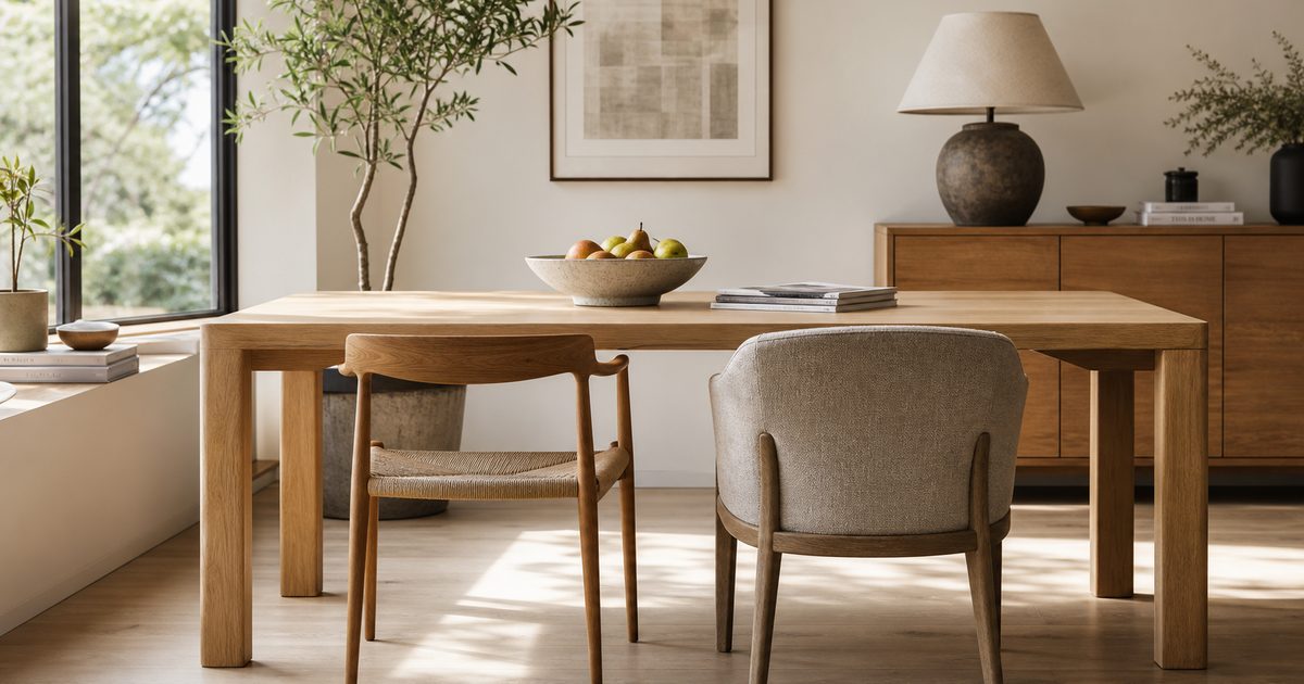Eetkamerstoelen kiezen: zo combineer je comfort, materiaal en stijl aan tafel