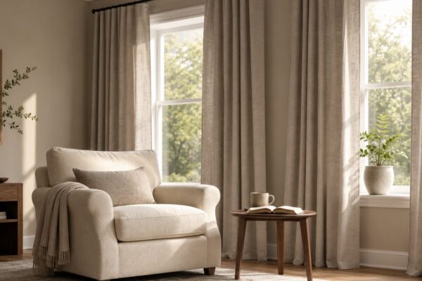 Welke kleur gordijnen bij beige muur?
