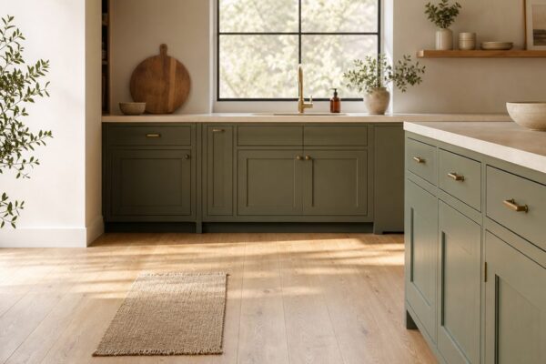 Welke kleur keuken past per type vloer