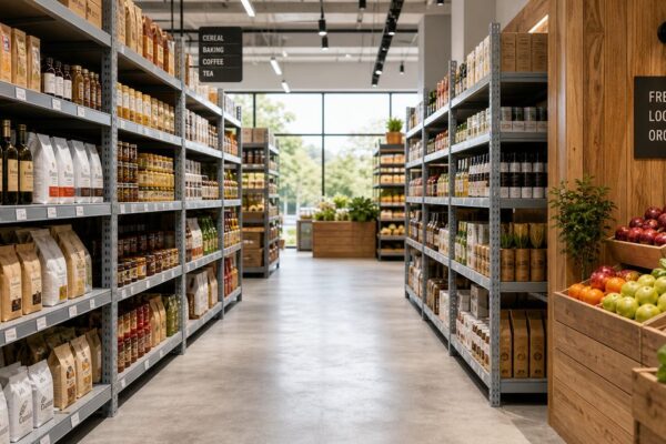 Supermarkt inrichting