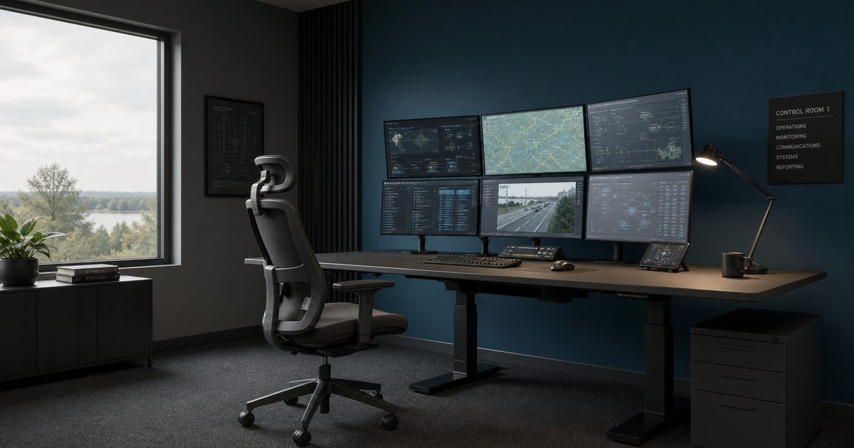 Controlekamer inrichting