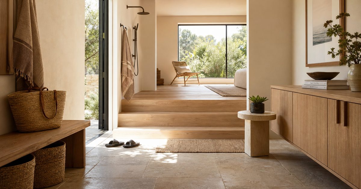 Inrichten poolhouse