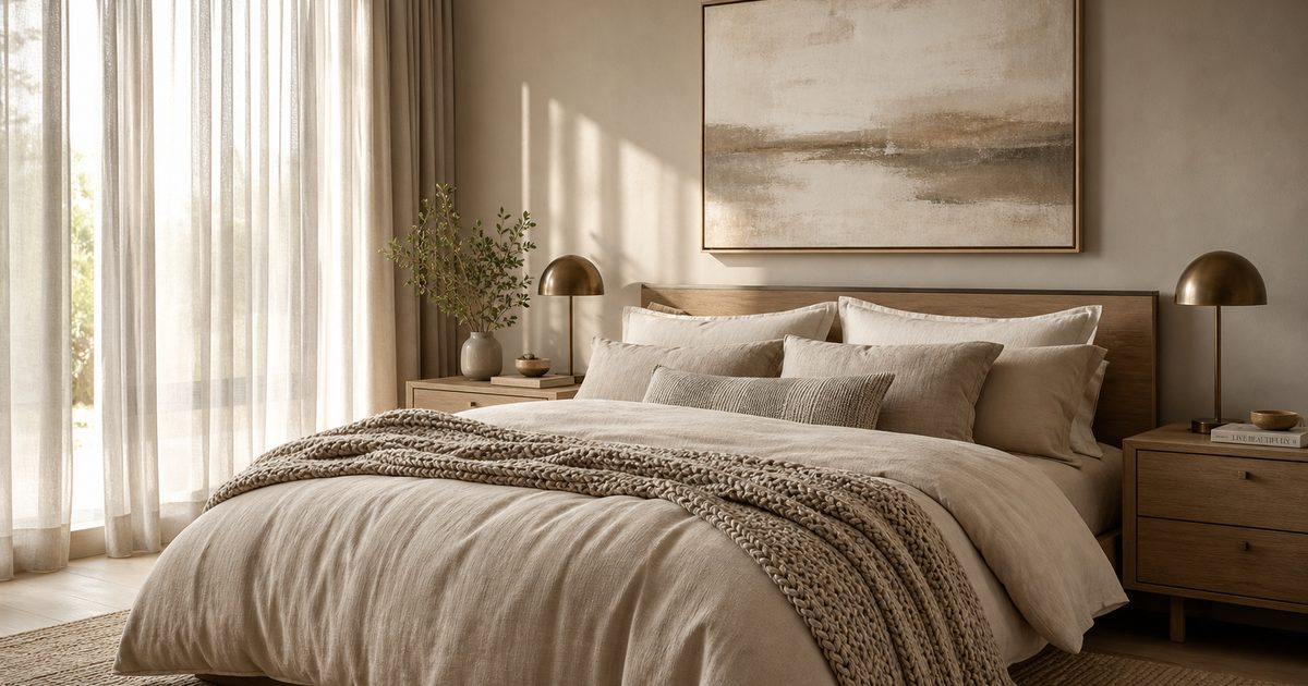 Slaapkamer inspiratie voor elke stijl: van rustig beige tot hotel-chic met hout en textiel
