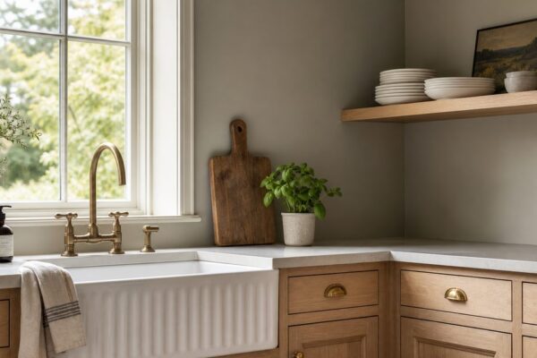 Landelijke keuken inrichten: de charme van hout, zachte kleuren en tijdloze details