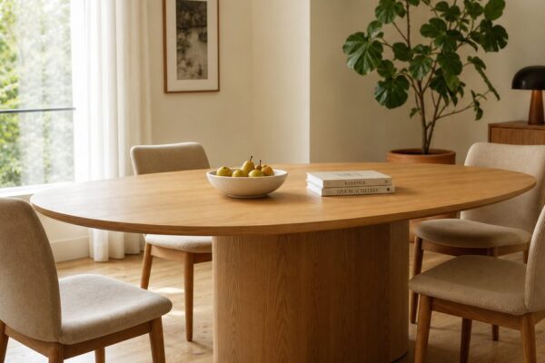 Deens ovale tafel kiezen: welke maat en stijl past bij jouw eetkamer?