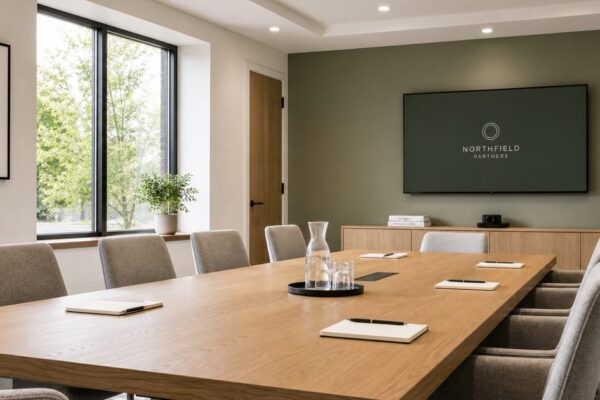 Inrichting van presentatieruimtes