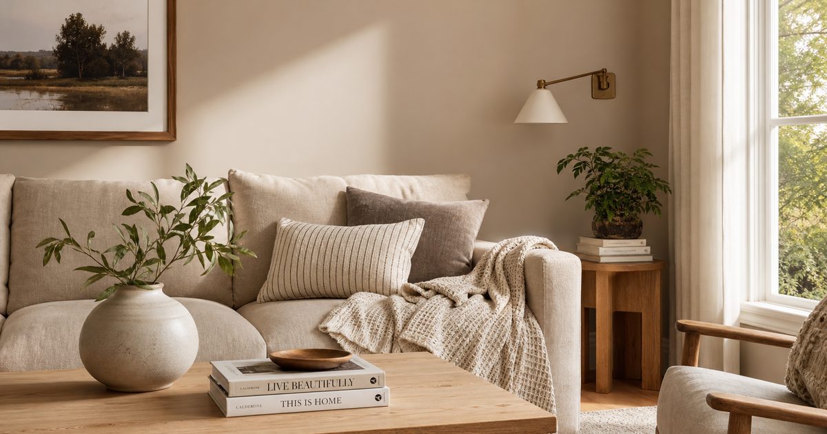 Taupe kleur in je interieur: mooie combinaties met wit, hout en warme grijstinten