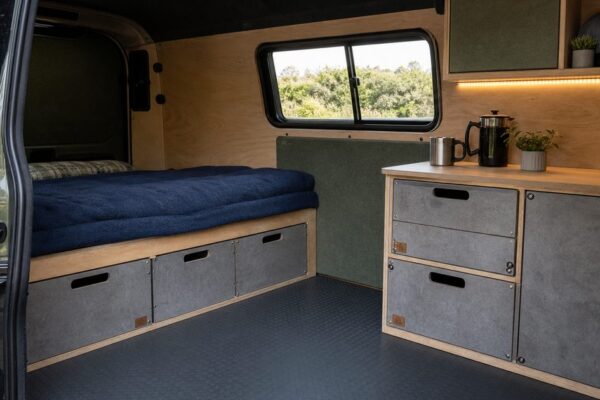VW Transporter inrichting