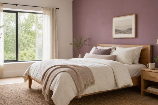 Mauve kleur op de muur of in accessoires? Zo gebruik je deze zachte tint stijlvol